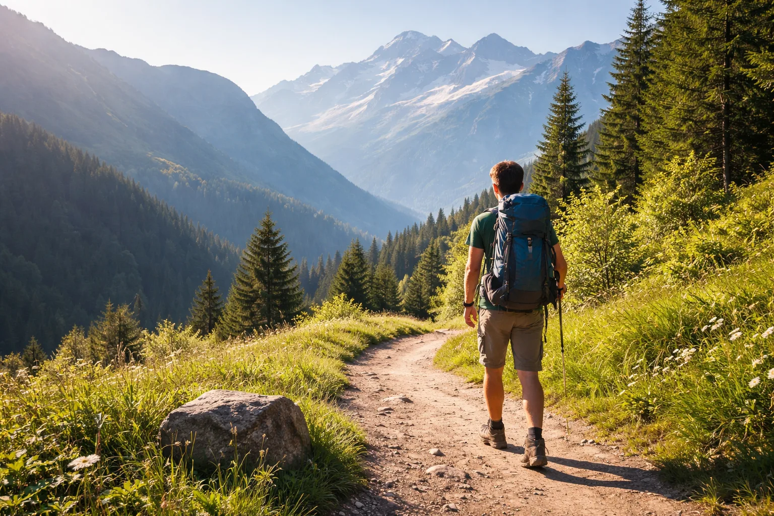 Beginner trekking trail